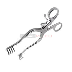 Écarteurs Weitlaner 4.5 ", 5.5", 6.5 ", 7" écarteurs chirurgicaux émoussés 3x4 broches Instruments médicaux en acier inoxydable de haute qualité - Product Image 4