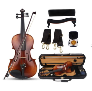 Violon en ébène taille 4/4 neuf FAV avec incrustation de nacre, vente en gros - Product Image 4