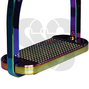 Estribos Ecuestres de Aleación de Aluminio Anodizado con Base Ancha Antideslizante SHER SONS SPORTS, Soporte para Pies, Accesorios para Sillas de Montar - Product Image 4
