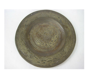 Plaque de chargeur de forme ronde de conception antique Design simple Plaque de chargeur de taille/forme personnalisée de qualité supérieure la plus vendue - Product Image 3