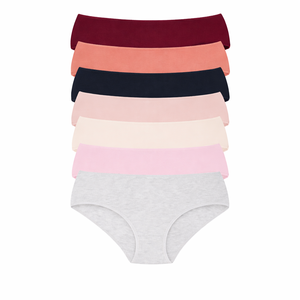 Braguitas de Algodón de Cintura Alta para Mujer, Ropa Interior Transpirable y Suave Hecha en Turquía, Lencería de Uso Diario - Product Image 3