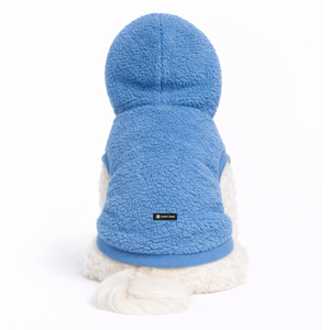 Teddy Sherpa <b>Dog</b> Hoodie <b>Jacket</b> Soft Plush Fleece Winter Pet Coat Warm Vest For Small Medium Large <b>Dogs</b> - Product Image 2