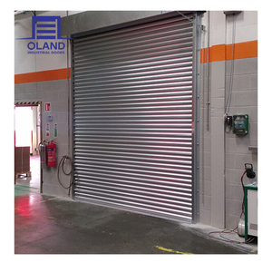 Khói thép chống cháy Con lăn màn trập cửa 3-giờ bảo vệ tự động cho an ninh khẩn cấp nhiệt cách điện Exit <span class=keywords><strong>Door</strong></span> - Product Image 3