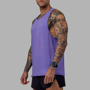 Camisetas sin mangas con logotipo personalizado para hombre, camisetas cómodas sin mangas para Fitness, camisetas deportivas para entrenamiento de culturismo y gimnasio, chaleco deportivo - Product Image 2