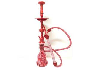 Benzersiz nargile vazolar uygun piyasa fiyatı el boyalı kırmızı karmaşık arap tasarım Shisha toptan alıcılar mevcut - Product Image 3
