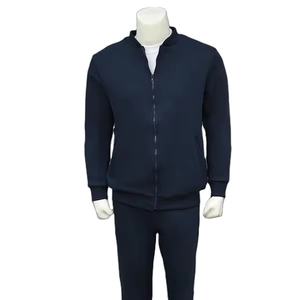 ชุดวอร์มสำหรับผู้ชายชุดวิ่งจ๊อกกิ้งผ้าคอตตอนแบบบางออกแบบโลโก้ได้ตามต้องการ - Product Image 1