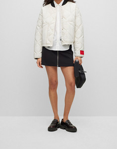Embroidery Autumn/Spring/Winter Outdoor Wear Fashionable Comfortable New Arrival Factory Made <b>Women's</b> Quilted Puffer <b>Jacket</b> - Product Image 3