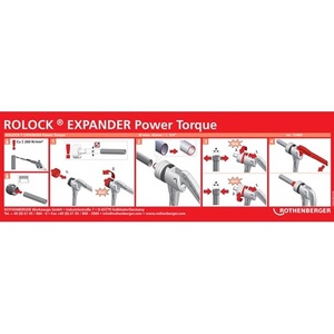 Cabezal Expansor de Torque para Curvadora de Tubos ROLOCK de hasta 42 mm (1 3/4 pulgadas) 1 kg de ROTHENBERGER - Product Image 4