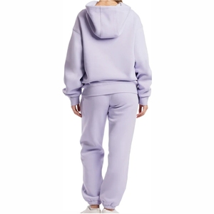 Algodón Poliéster Venta al por mayor Mujeres Velour Chándales Quick Dry Chándales Manga Larga Mujeres Velour Chándales - Product Image 2