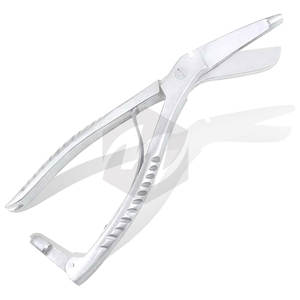 Ciseaux de coupe en plâtre en acier inoxydable Ciseaux à lame lisse Ciseaux orthopédiques robustes en plâtre Instruments médicaux - Product Image 1