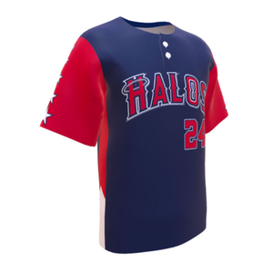 2025 haute qualité sur mesure vous possédez Design Sublimation impression numérique cousu baseball uniforme équipe maillot - Product Image 4