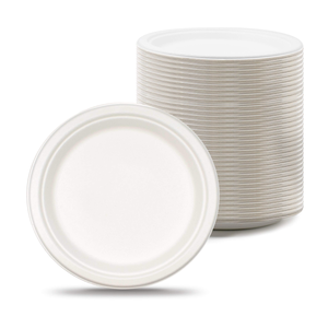 2025 platos redondos desechables de caña de azúcar biodegradables de primera calidad para exportación desde INDIA (todos los tamaños disponibles) - Product Image 6