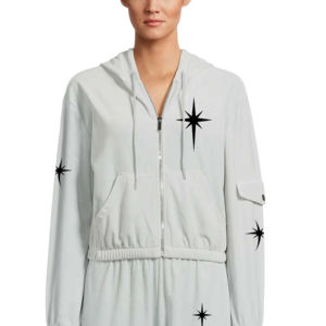 Trajes de chándal unisex personalizados para correr, Sudadera con capucha de patrón sólido, pantalones de chándal con cordón elástico hasta la rodilla, pantalones cargo, chándal, conjunto de 2 piezas - Product Image 2