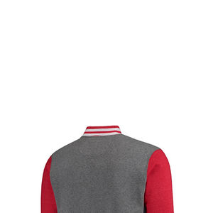 Nouvelle Veste Bomber Homme Tendance Style Universitaire avec Boutons Corne, en Laine Cachemire Respirante et Coupe-Vent, Hiver, Patchwork Personnalisé, Faible MOQ - Product Image 5