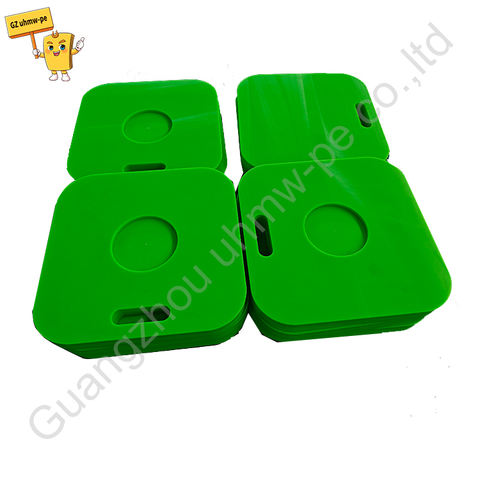 Non-Slip Crane Leg Support Pad for Enhanced Vehicle Stability and Safety