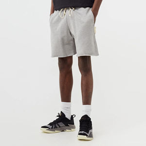 Nouveaux shorts pour hommes en molleton de coton écologique OEM, respirants, à séchage rapide, style streetwear, avec cordon de serrage - Product Image 6