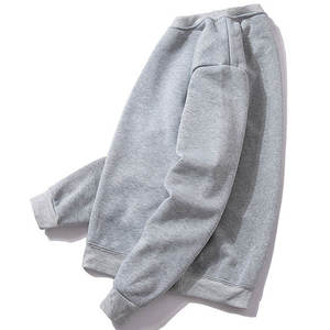 Sweat-shirt à broderie personnalisée Chemises molletonnées en coton éponge française Pulls molletonnés de haute qualité pour hommes - Product Image 4