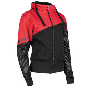 Vente en gros de sweats à capuche pour hommes en coton polaire CE pour moto protecteurs amovibles sweats à capuche en Kevlar polaire pour femmes avec protection - Product Image 1