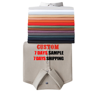 เสื้อโปโลผ้าคอตตอนใส่ได้ทั้งชายและหญิงเสื้อโปโลสั่งทำตราโลโก้ได้ตามต้องการ - Product Image 6