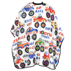 ผ้าคลุมตัดผมกันน้ำแบบมีกระดุมแป๊ก ผลิตจากโพลีเอสเตอร์คุณภาพระดับร้านเสริมสวย ทนทานและทำความสะอาดง่าย สำหรับช่างตัดผมมืออาชีพ - Product Image 6