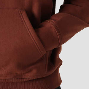 Haute qualité sur mesure 300 GSM conception personnalisée hommes surdimensionné imprimé pull manches longues coton à capuche - Product Image 4