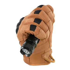 ถุงมือยุทธวิธีแบบเต็มนิ้วสีทึบถุงมือยุทธวิธีออกแบบได้ตามต้องการ - Product Image 5