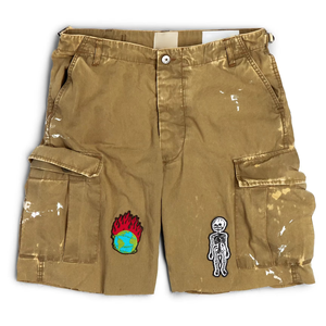 Venta al por mayor 2025 de los hombres de cintura media Hip Hop Jeans Shorts con estilo patrón sólido Denim Short Regular Fit 100% algodón - Product Image 6