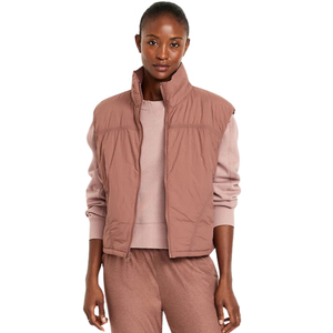 Chaleco Acolchado para Mujer, Talla Grande, Sin Mangas, con Cierre de Cremallera, Abrigo Cálido de Invierno de Nailon Personalizable, Precio al por Mayor, Transpirable - Product Image 1