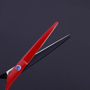 Professionnel J2 En Acier Inoxydable Noir Rouge Cheveux Ciseaux Ensemble Sharp Amincissement Barber Ciseaux De Coiffure pour Une Utilisation De Beauté - Product Image 2