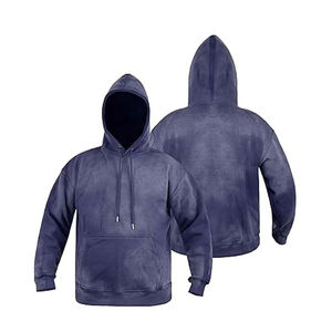 Fabricant pakistanais sweat à capuche surdimensionné de haute qualité lavage à l'acide respirant élégant soleil délavé 450 Gsm pull à capuche - Product Image 4