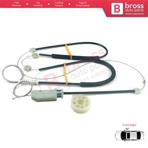 Kit de réparation de lève-vitre BWR994 côté droit pour TT MK2 8J3 8J9 2006-2014 Coupé 2 portes Cabriolet 8J0837462 - Product Image 3