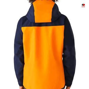 Veste softshell personnalisée pour homme, fermeture éclair écologique, tissu respirant, logo personnalisé - Product Image 5