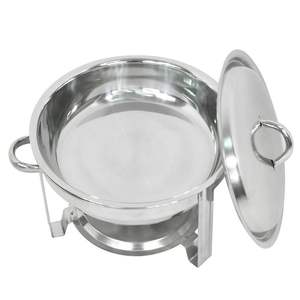 Affordable Stainless Steel Chafing Dish With Mirror Finished Perfect for Food at Home - Product Image 4