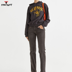 Sudaderas con capucha personalizadas, transpirables, de punto, estampadas, estilo casual, con hombros caídos y diseño transpirable. - Product Image 4