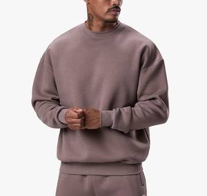 Vente en gros de haute qualité 2025 Streetwear respirant mode pulls unis pour hommes vêtements de fitness décontractés chemise de survêtement pour hommes - Product Image 1