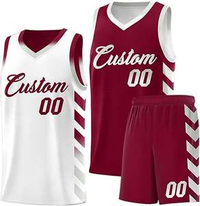Conjunto de Pantalones Cortos de Baloncesto Reversibles, Transpirables y de Secado Rápido, Uniforme Deportivo Ligero de Doble Capa para Entrenamientos Diarios y Partidos - Product Image 3