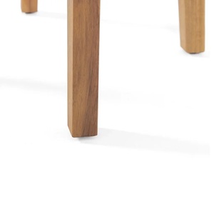 Table à manger d'extérieur en bois d'acacia naturel de conception moderne OEM petite table d'appoint pliable durable pour l'entrée à l'école et à l'hôpital - Product Image 2