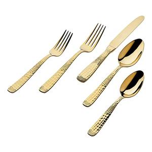 Ensemble de 4 cuillères à couverts en acier inoxydable idéales pour la cuisine, la table, la maison, la fête, les couverts plaqués argent poignée élégante - Product Image 6