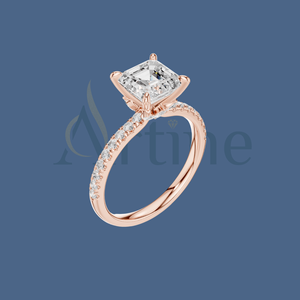 Strow jewels Anillo de piedra natal de oro de 14 quilates para mujer Opción de regalo personalizado - Product Image 1