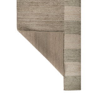 Alfombra de Lana Hecha a Mano Contour Green, Alfombra Rectangular Grande Contour Green Tejida a Mano para el Hogar, para Sala de Estar, Dormitorio, Pasillo - Modelo HWL-446 - Product Image 5