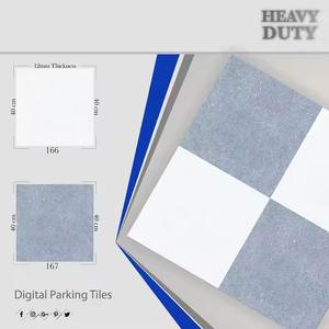AAA Grade Quality Anti-Slip Outdoor Porcelain Parking Ceramic Tiles 400x400mm 40x40cm Stone Look 12mm Exterior <b>Car</b> - Product Image 4