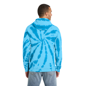 Premium hommes cravate teinture à capuche coton polaire sweat décontracté coloré Streetwear haut à capuche pour un usage quotidien - Product Image 5