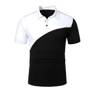 La mejor calidad Slim Fit 100% algodón hombres Polos logotipo personalizado de talla grande verano hombres Polo camisa - Product Image 5