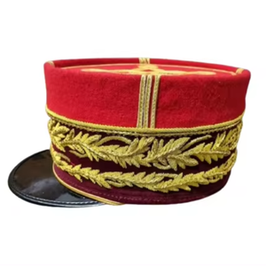 Nouveau service 2025, logo personnalisé, 100% laine, uniforme, casquette d'inspecteur de la Première Guerre mondiale, casquette de station - Product Image 5