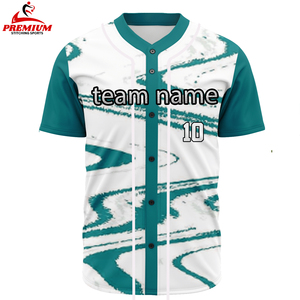 Nueva Camiseta de Béisbol OEM 2026, Fabricada por el Fabricante, con Costuras, de Alta Calidad, Sublimación Total, Malla Transpirable, para Softbol, Personalizable para Equipos - Product Image 3