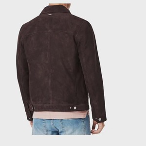 Adults Size Men Soft Touch Breathable Suede <b>Leather</b> <b>Shirt</b> with Front Pockets High Quality Formal or Casual Wear in All Sizes - Product Image 5