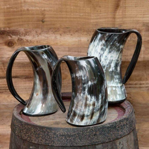 Meilleur verre à vin Viking avec base en bois pour les fêtes et les mariages - Product Image 2
