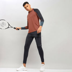 Camiseta Polo de Manga Larga Estilo Rugby Vintage con Logotipo Personalizado del Fabricante, Camiseta de Hombre con Botones y Rayas - Product Image 3