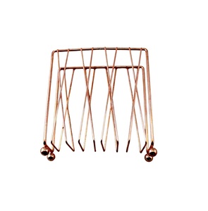 Fournitures d'usine dessus de table en métal porte-serviettes de table porte-serviettes fait à la main pour la décoration de table - Product Image 2