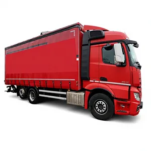 Nuovo Mercedes-Benz 2548 L 6x2 Arocs con pianale ribassato, telone, retarder, climatizzatore, cambio automatico, motore a combustione interna a benzina 3.5L - Product Image 1